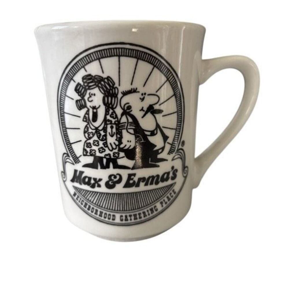 Max & Erma’s Neighborhood Gathering Place Restaurant Heavy Coffee Mug